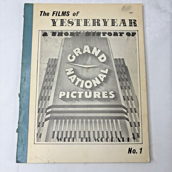 Other - Films of Yesteryear #1 Grand National Pictures Magazine